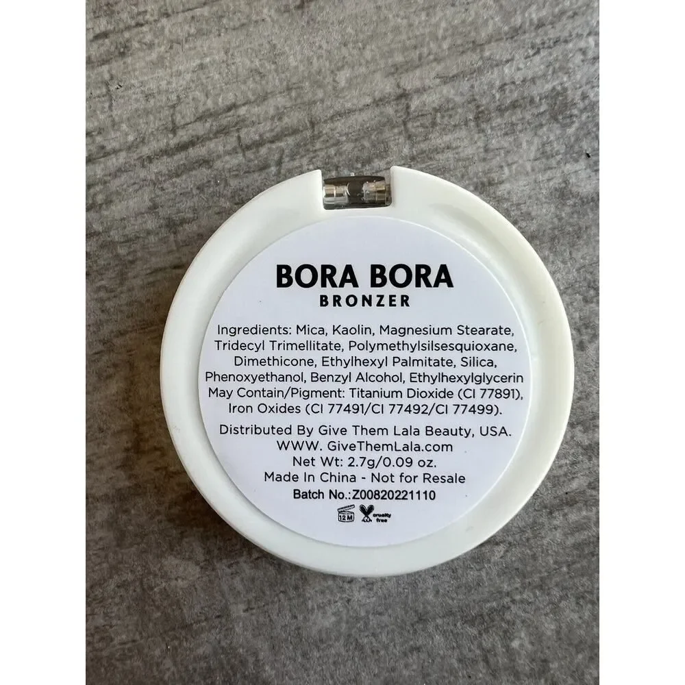Give Them Lala Beauty Bronzer • Bora Bora • 0.09 Oz 2.7g Deluxe Sample Contour